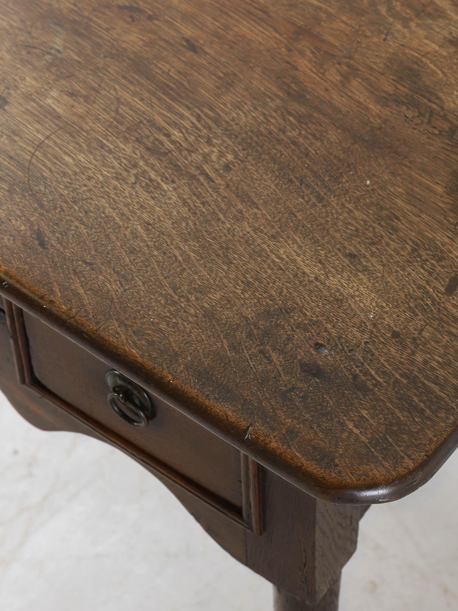 Georgian Oak Lowboy en venta 1