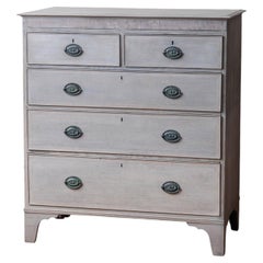 Georgian Oak Two-Part Chest of Drawers, c.1800