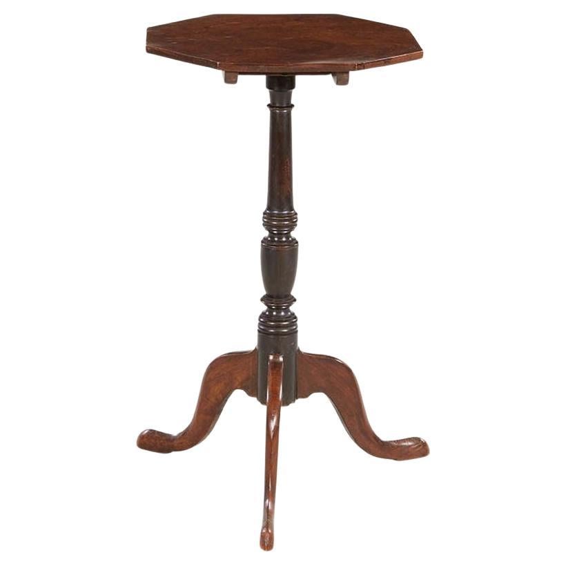 Georgian Octagonal Mahogany Stand For Sale