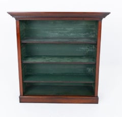 Georgian Open Bookcase Mahogany 1790
