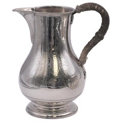 Georgian or Scottish Sterling Silver Beer Pitcher, 18th or 19th Century