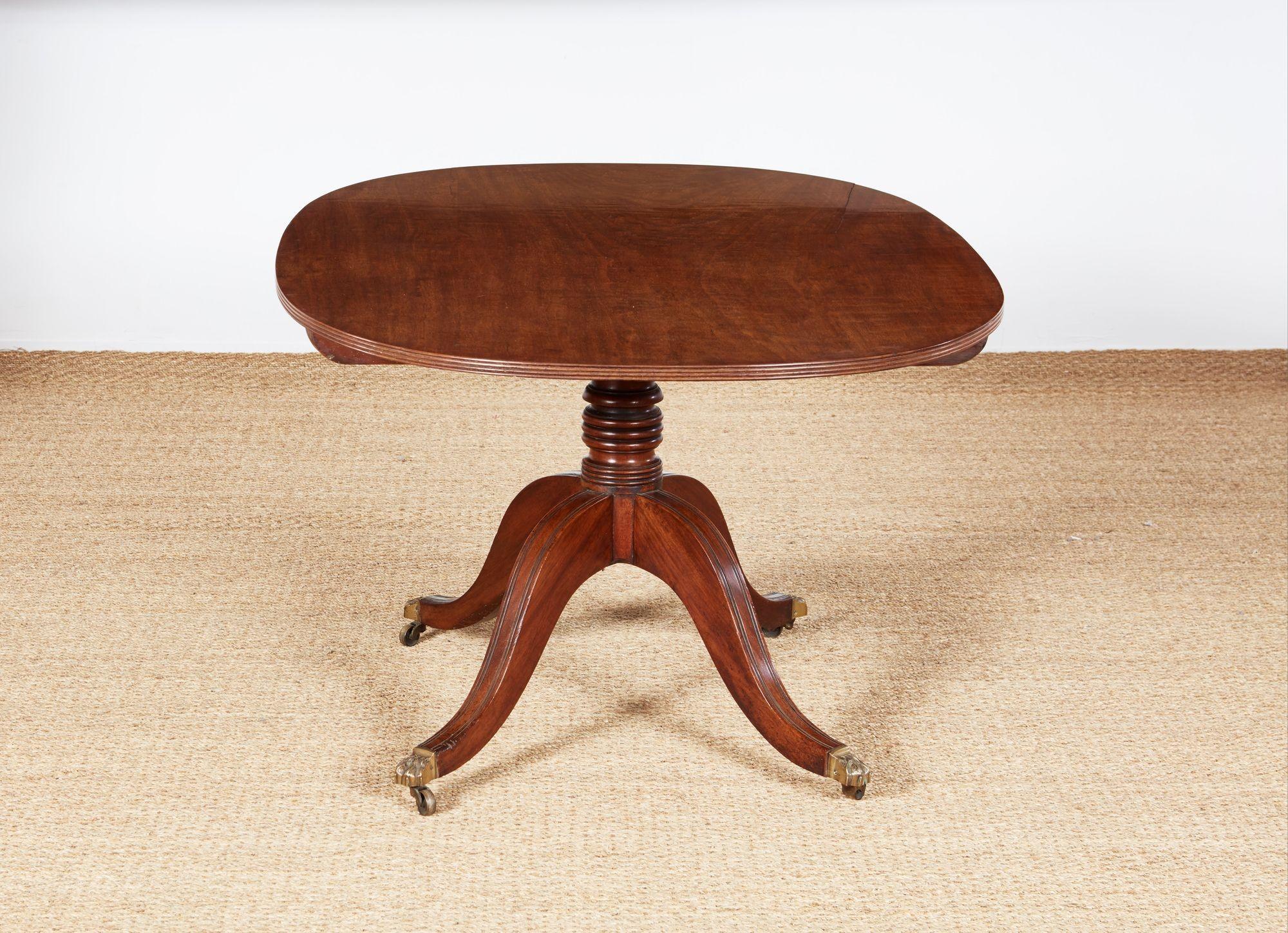 Georgian Oval Breakfast Table 4