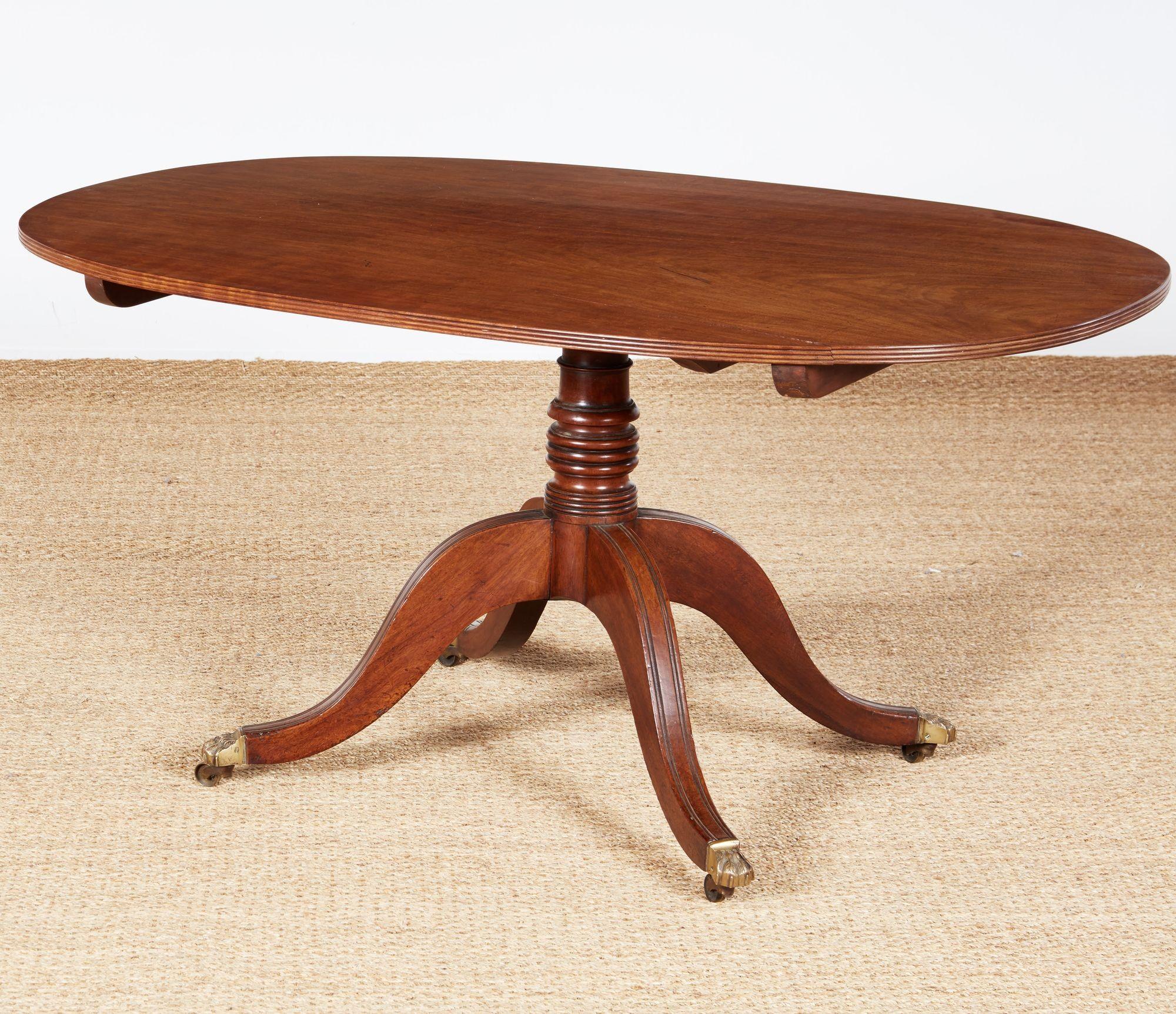 Georgian Oval Breakfast Table 5