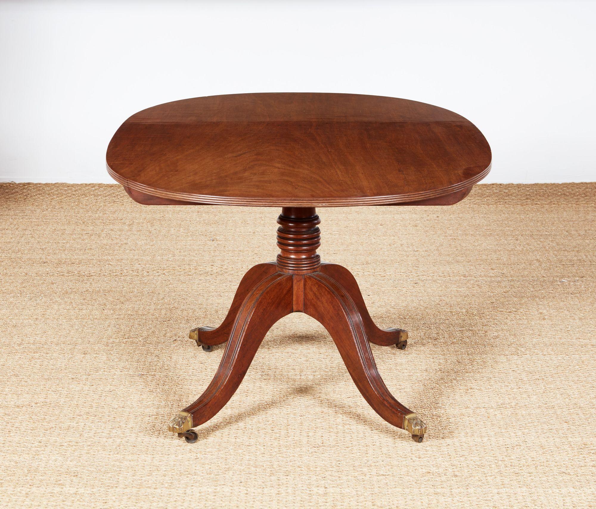 Georgian Oval Breakfast Table 6