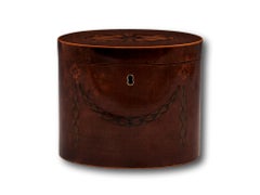 Georgian Oval Tea Caddy