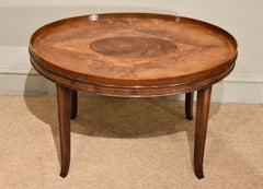 Georgian Oval Tray on Stand