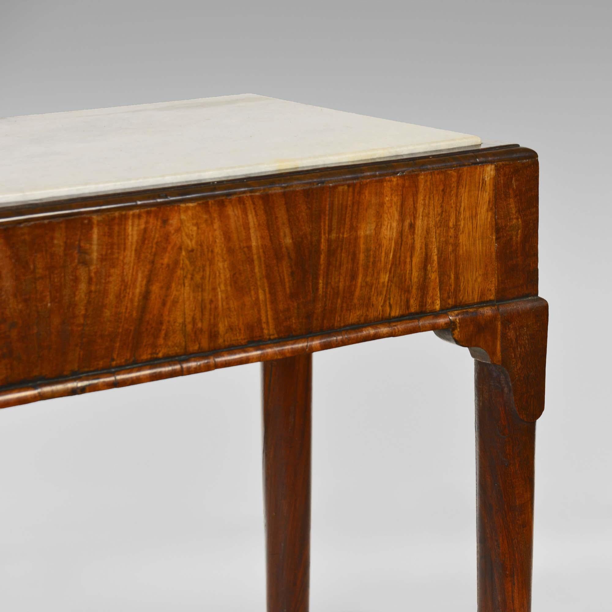 George II Georgian padouk pier table en vente