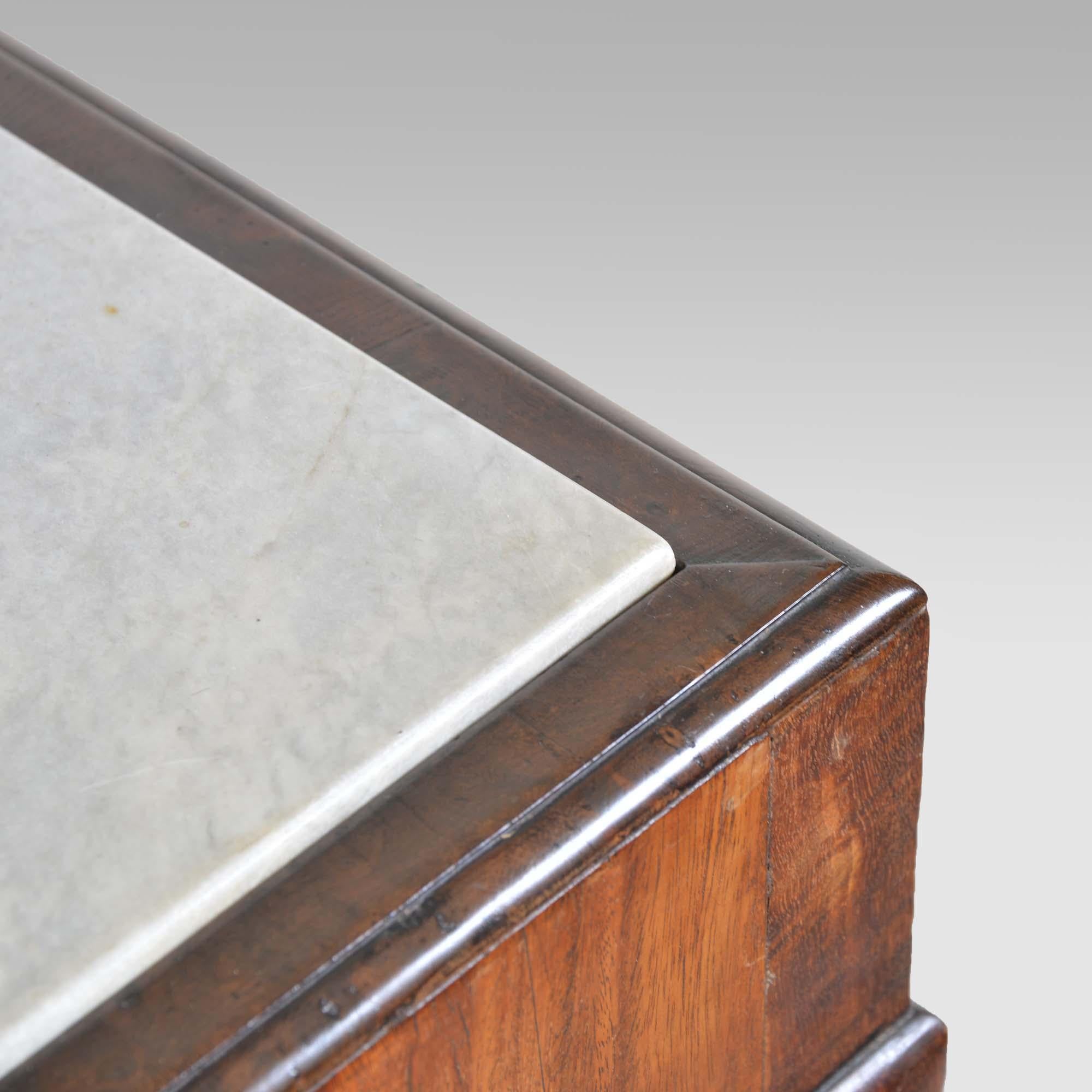 XVIIIe siècle Georgian padouk pier table en vente