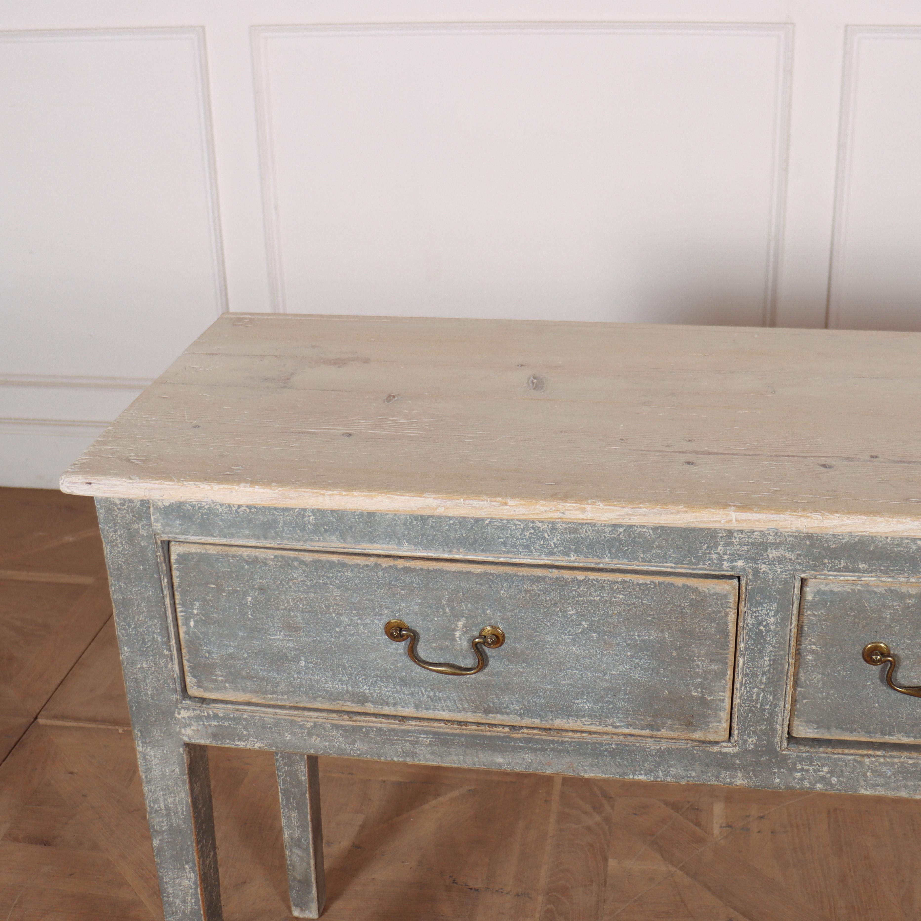 18th Century and Earlier Georgian Painted Dresser Base