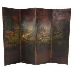 Georgian Painted Screen