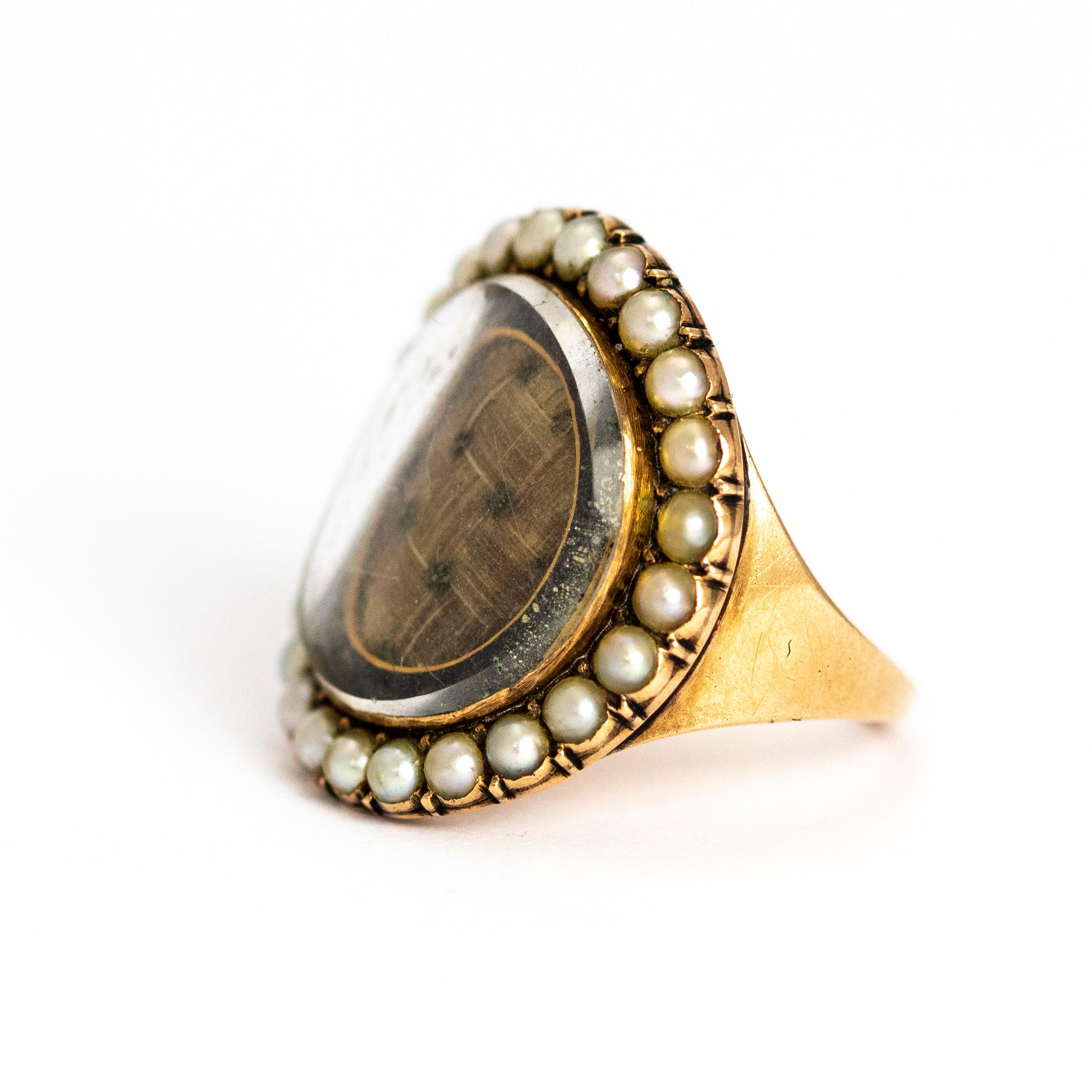 georgian mourning ring