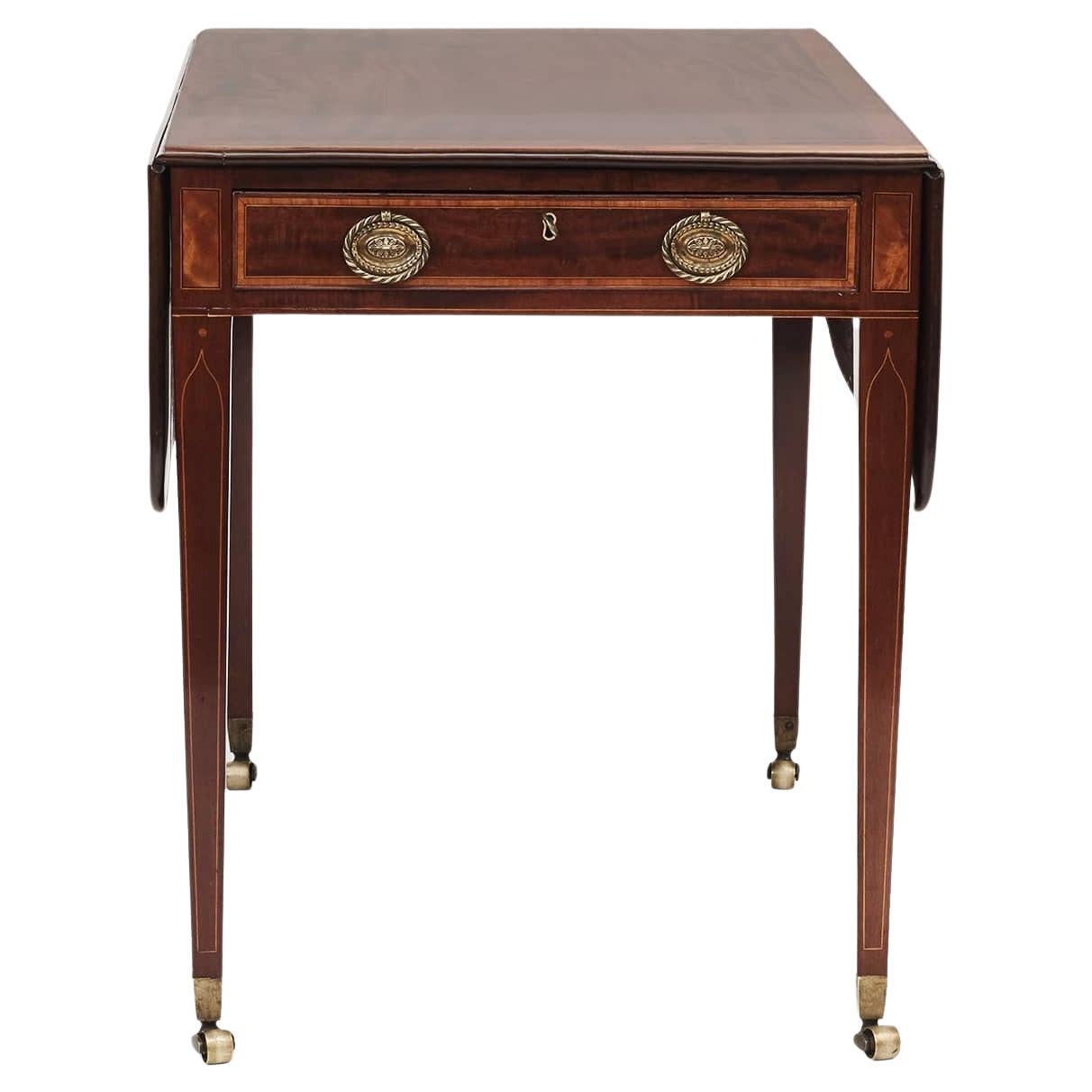 Georgian Pembroke Table, England, 1780-1790 For Sale