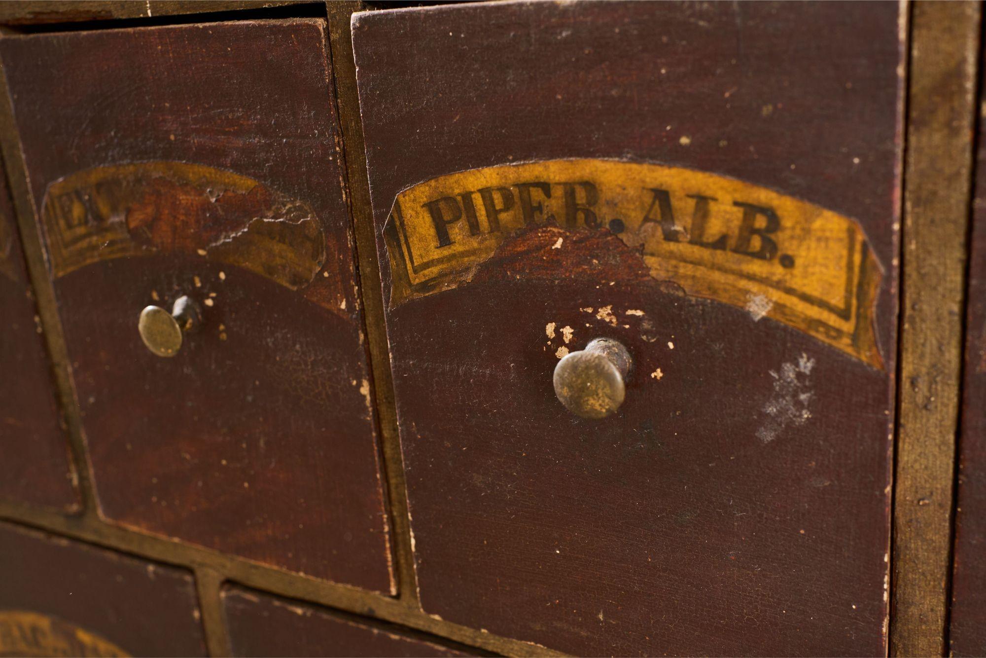 Pine Georgian period Chemist Apothecary drawers - No2 For Sale