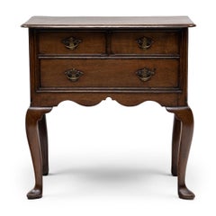 Georgian Period English Lowboy Side Table, c. 1750