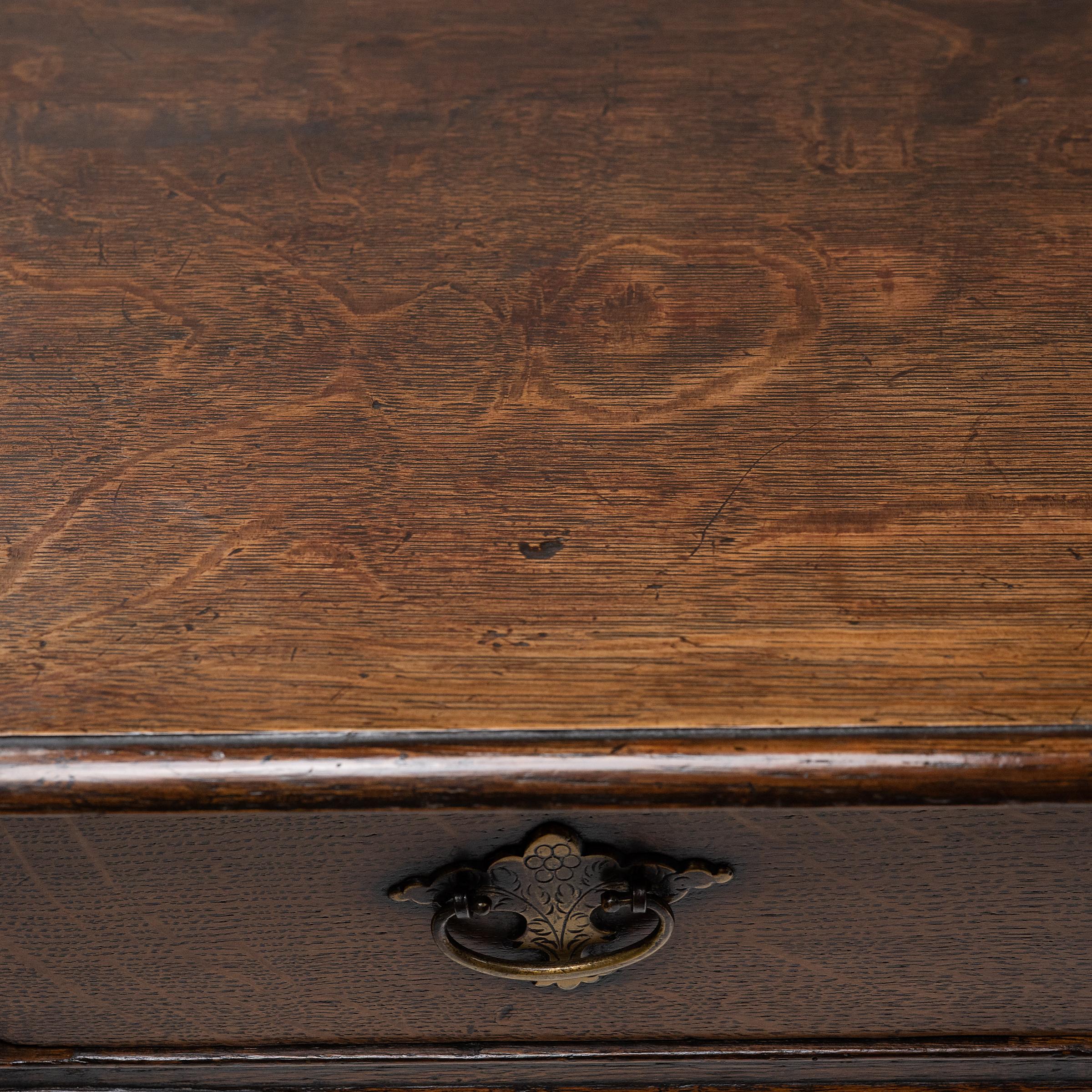 Georgian Period English Lowboy Side Table, c. 1750 For Sale 1