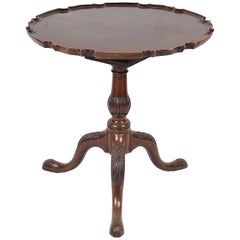 Georgian Period Mahogany Tripod Table, 19th Century