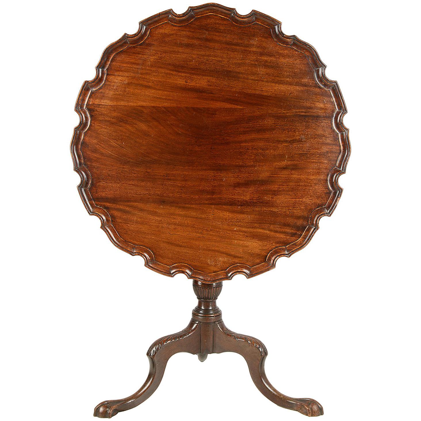 Georgian Period Mahogany Tripod Table