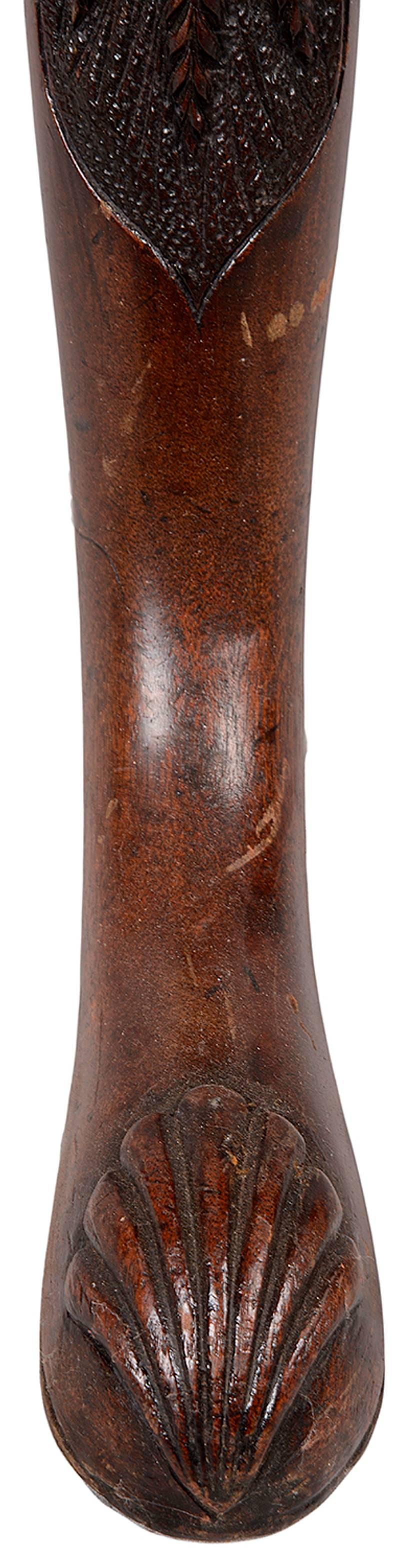Georgian Period Mahogany Tripod Table, 19th Century In Good Condition In Brighton, Sussex