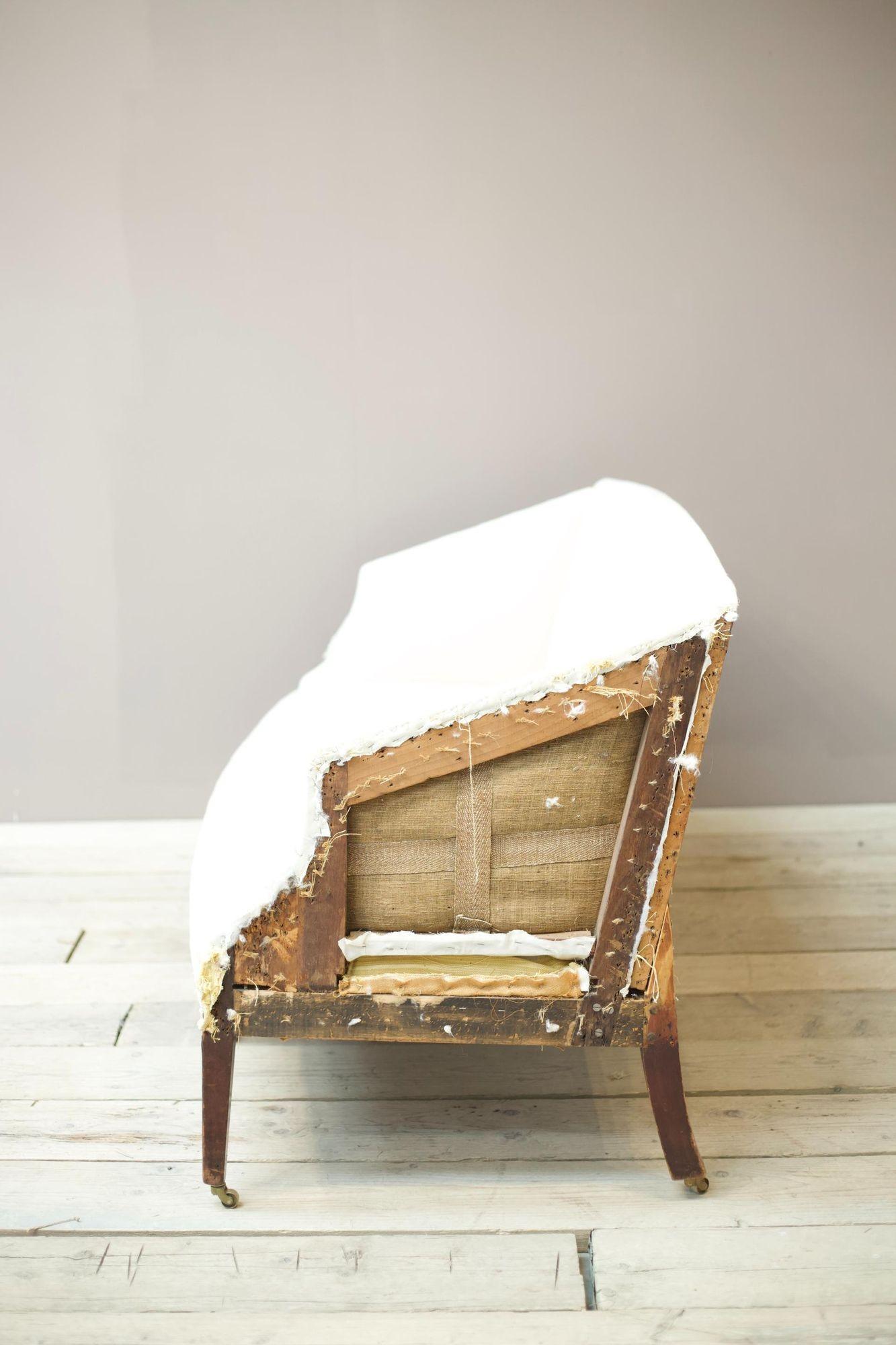 Georgian Period Sofa with Angled Sides 1