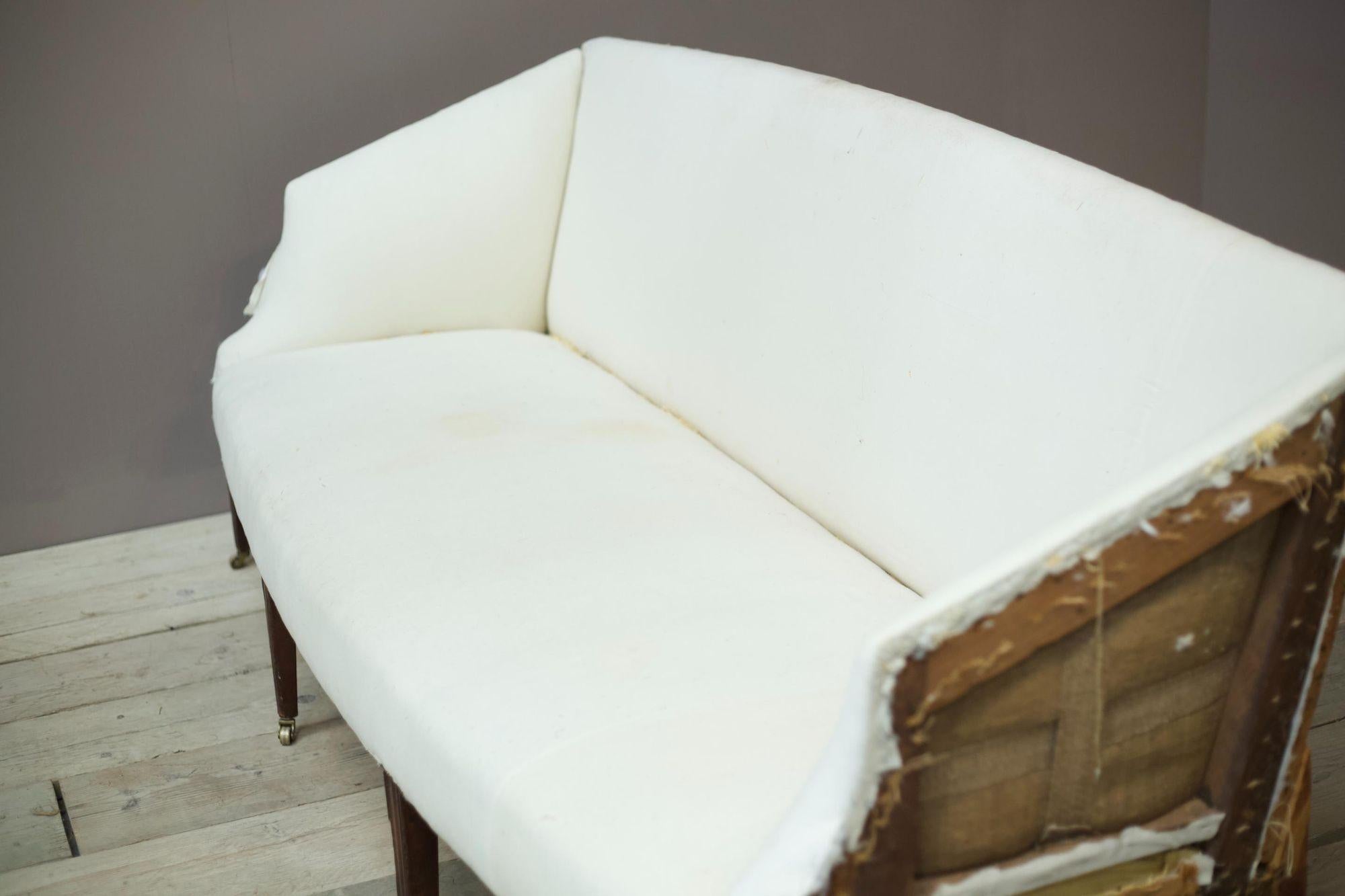 Georgian Period Sofa with Angled Sides 2