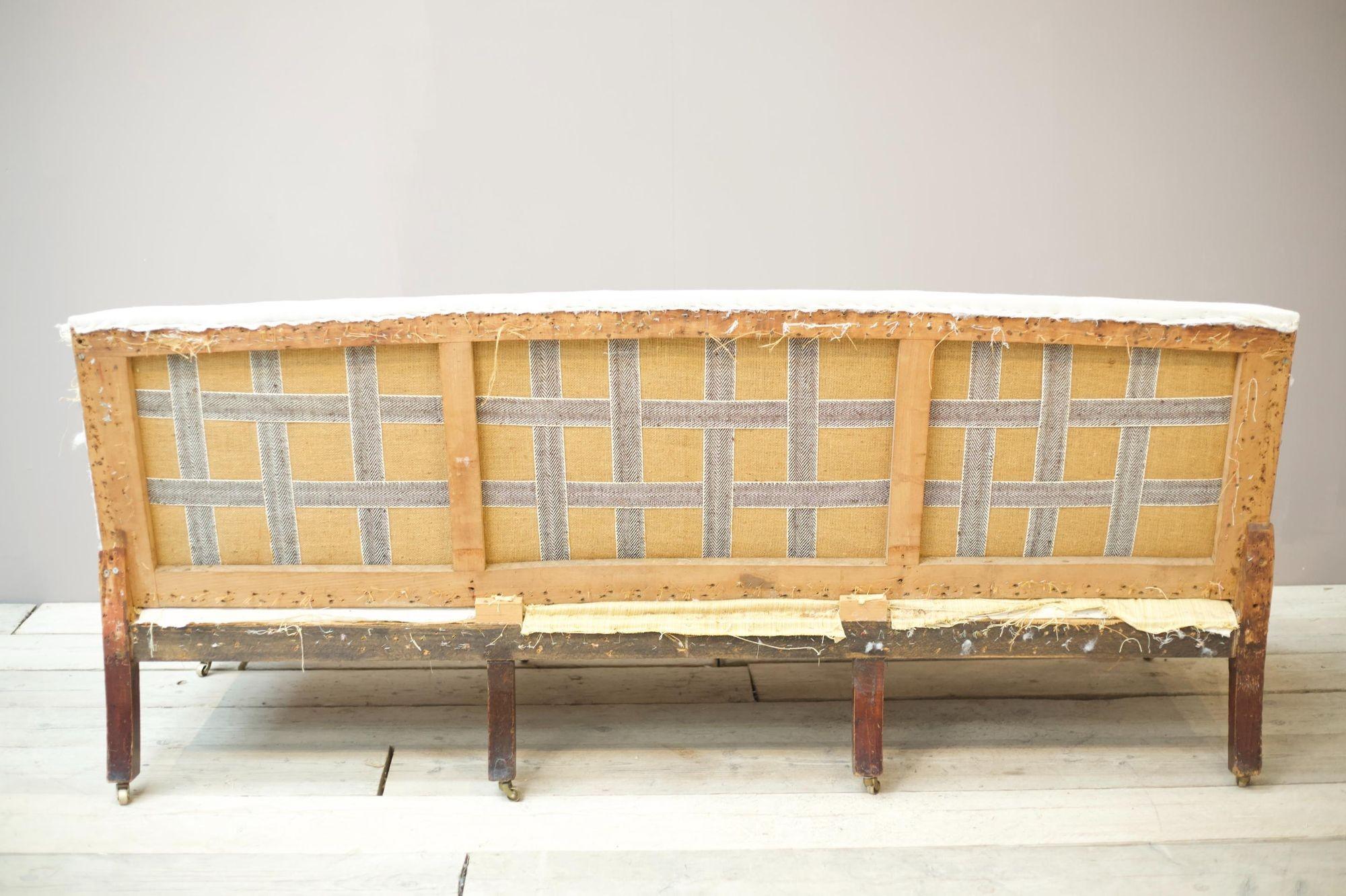 Georgian Period Sofa with Angled Sides 3