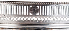 Georgian period steel serpentine fender, circa 1800
