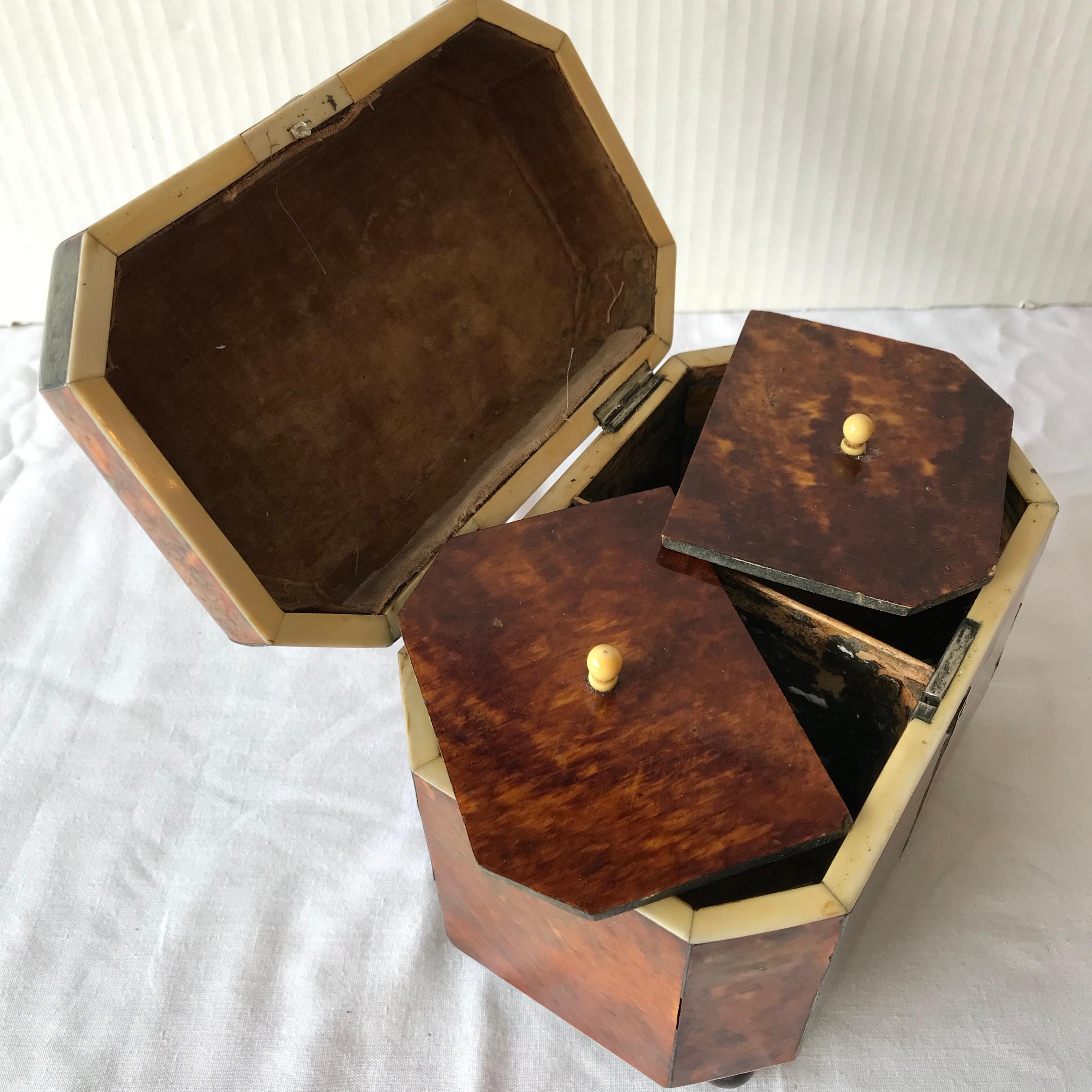 Georgian Period Tea Caddy 7