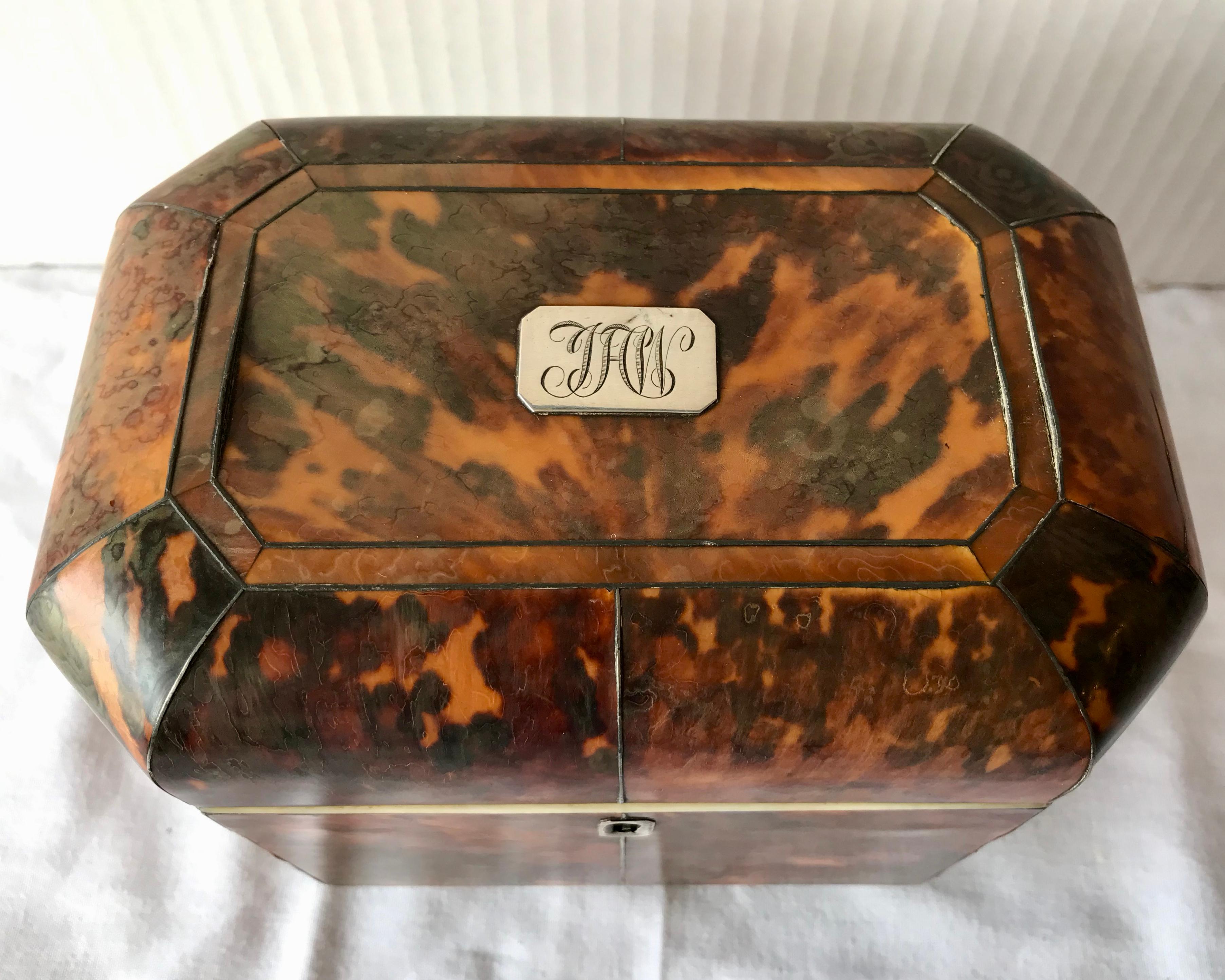 Georgian Period Tea Caddy 1