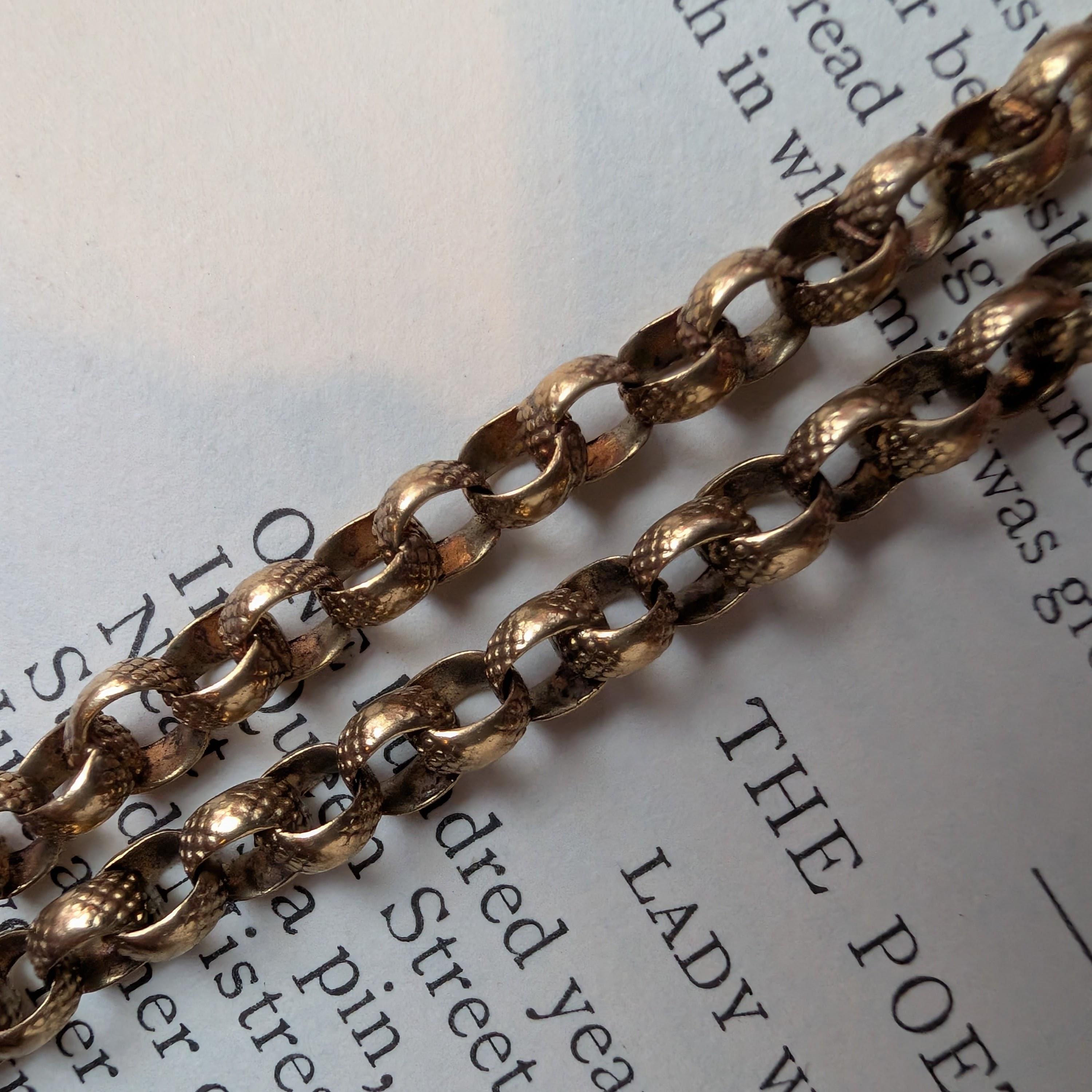 Chaîne pinchbeck géorgienne anglaise 41