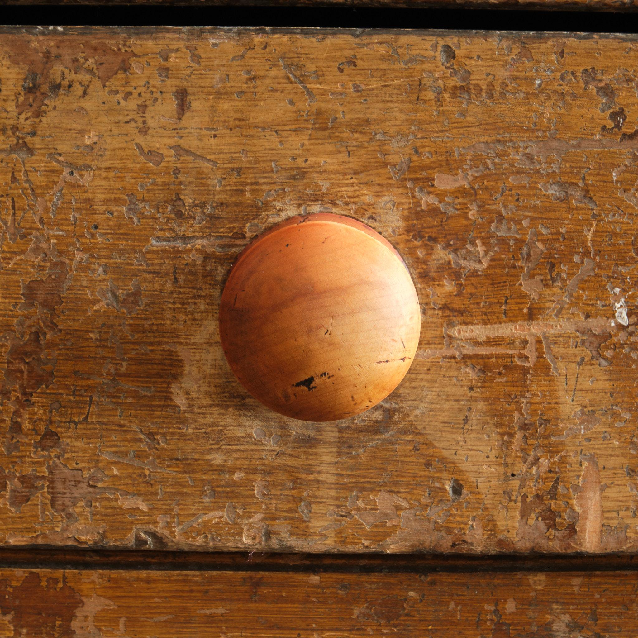 Georgian Pine Scullery Table In Original Paint For Sale 13
