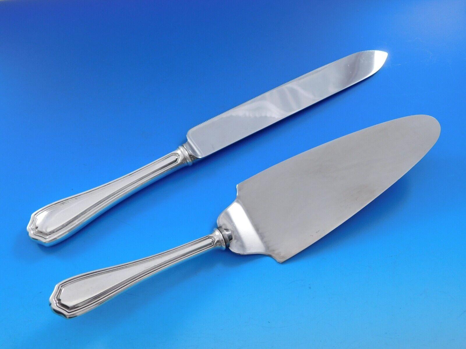 Service de couverts en argent sterling Georgian Plain par Birks, 81 pièces, Canada en vente 5
