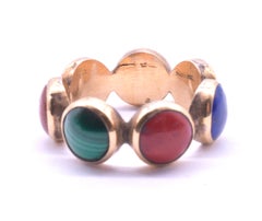 Georgian Planetary Eternity Band Ring