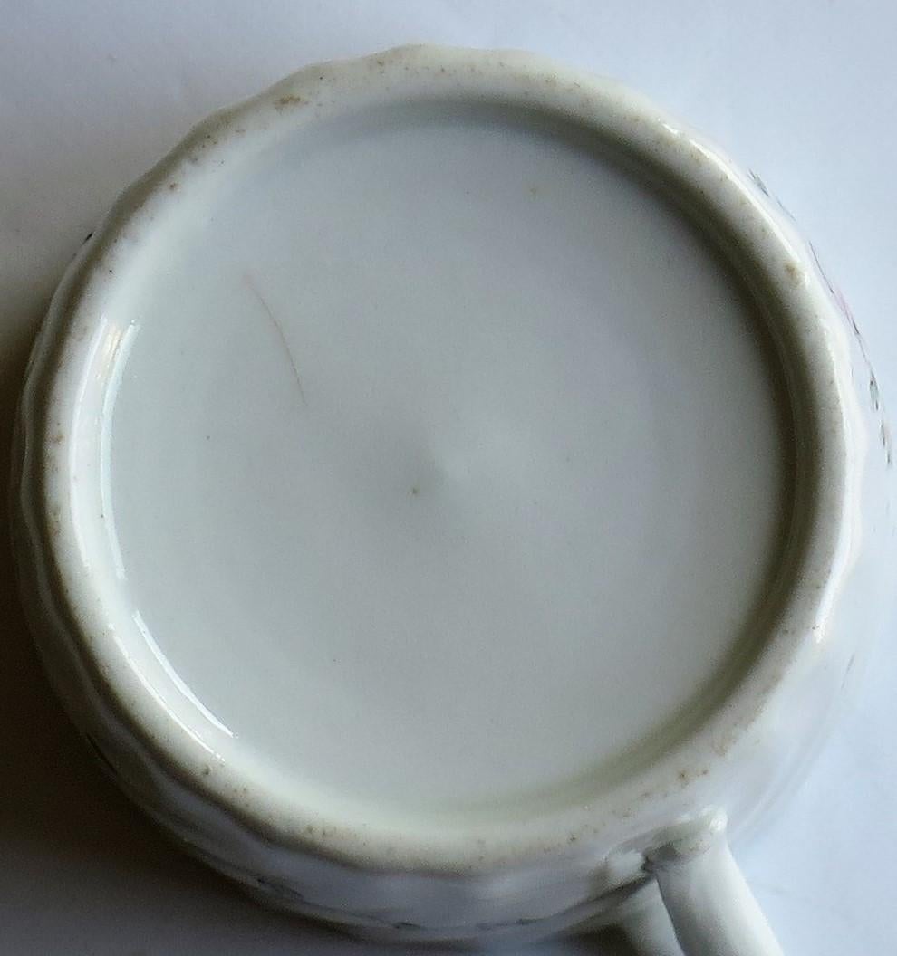 Georgian Porcelain Coffee Can Finely Hand Painted by Grainger English circa 1800 9
