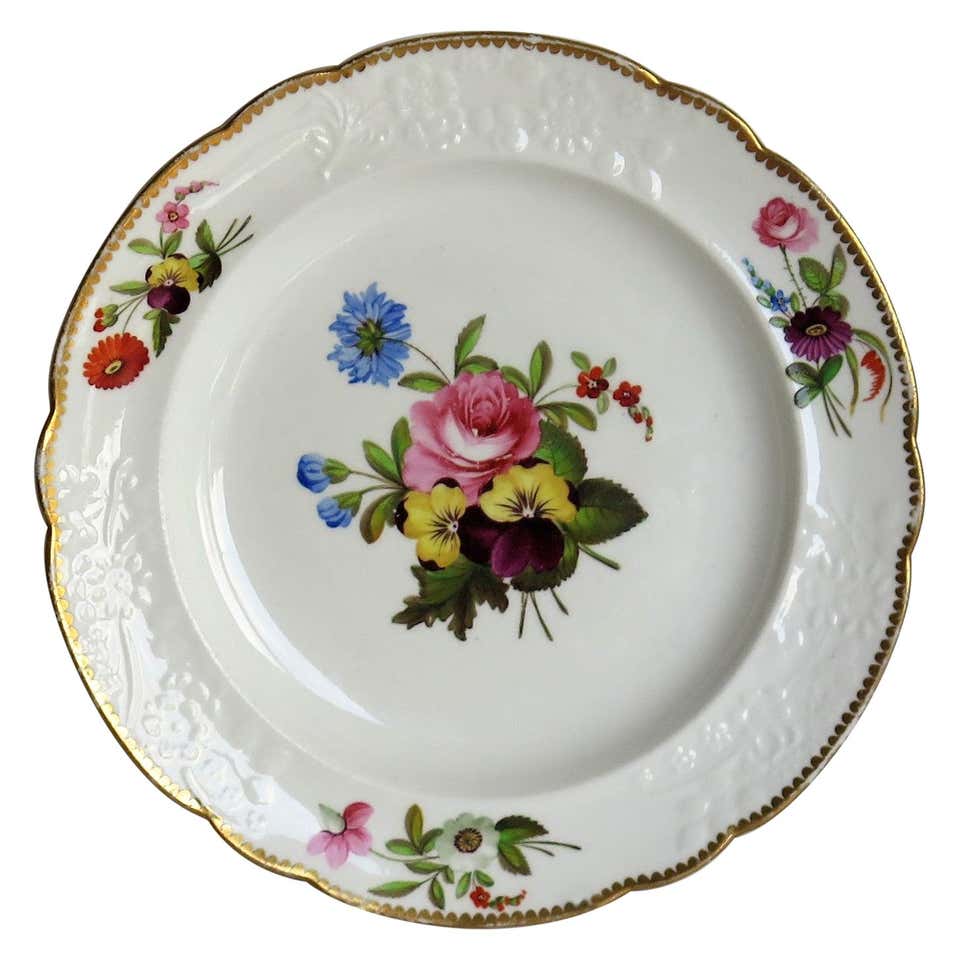 English Antique Spode Porcelain Vase with Hand Painted Imari Style ...