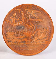 Georgianische Schnupftabakdose aus georgianischem Wurzelholz zur Erinnerung an die Schlacht von Jena, 1806