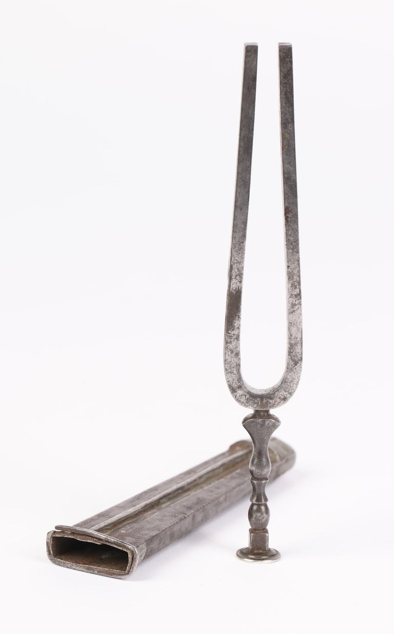Rare Steel Cased Tuning Fork For Sale at 1stDibs