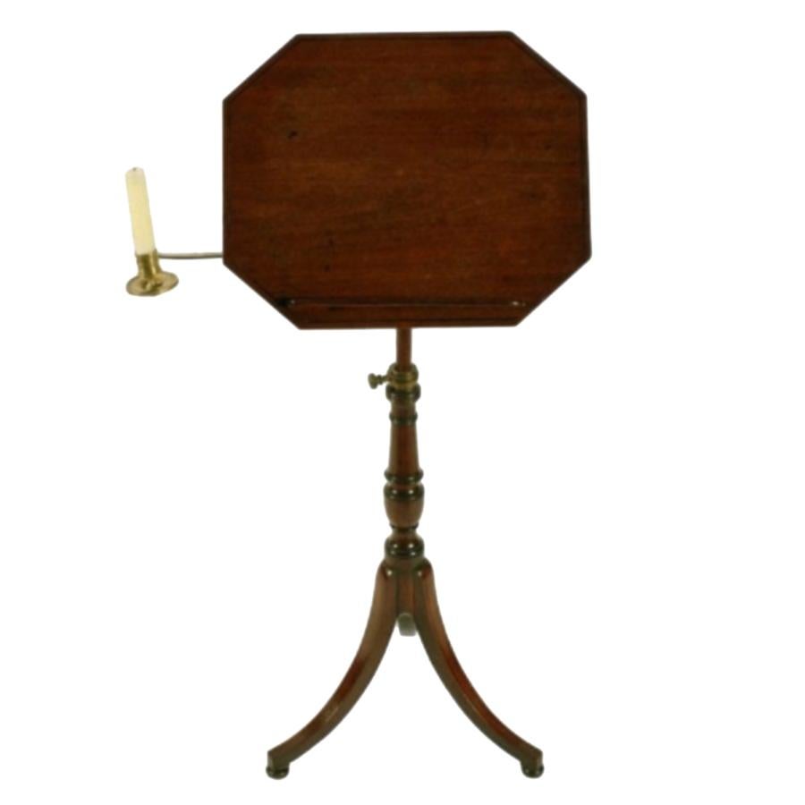 Georgian Reading Music Stand, 19th Century For Sale