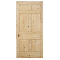 Georgian Reclaimed Stripped Pine Internal Door