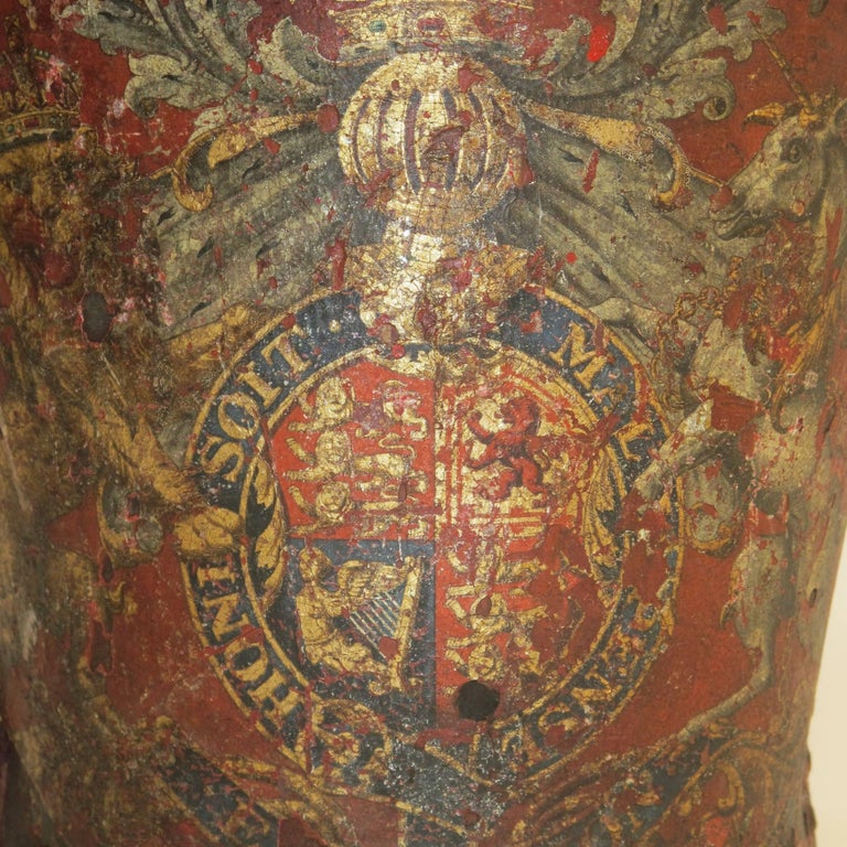 Red Leather Fire Bucket, England, 19th Century at 1stDibs