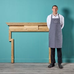 Mantello da camino in pino in stile reggenza georgiano