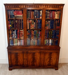 Georgian Revival Bookcase Mahogany by Bevan and Funnell 1910