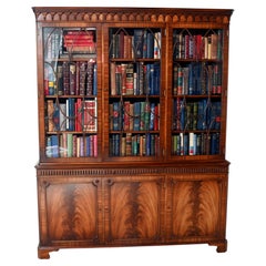 Georgian Revival Bookcase Mahogany by Bevan and Funnell 1910