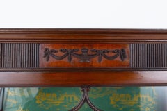 Georgian Revival Display Cabinet Mahogany