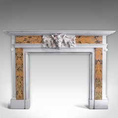 Georgian Revival Marble Fireplace, English, Fire Surround, Dominic Hurley
