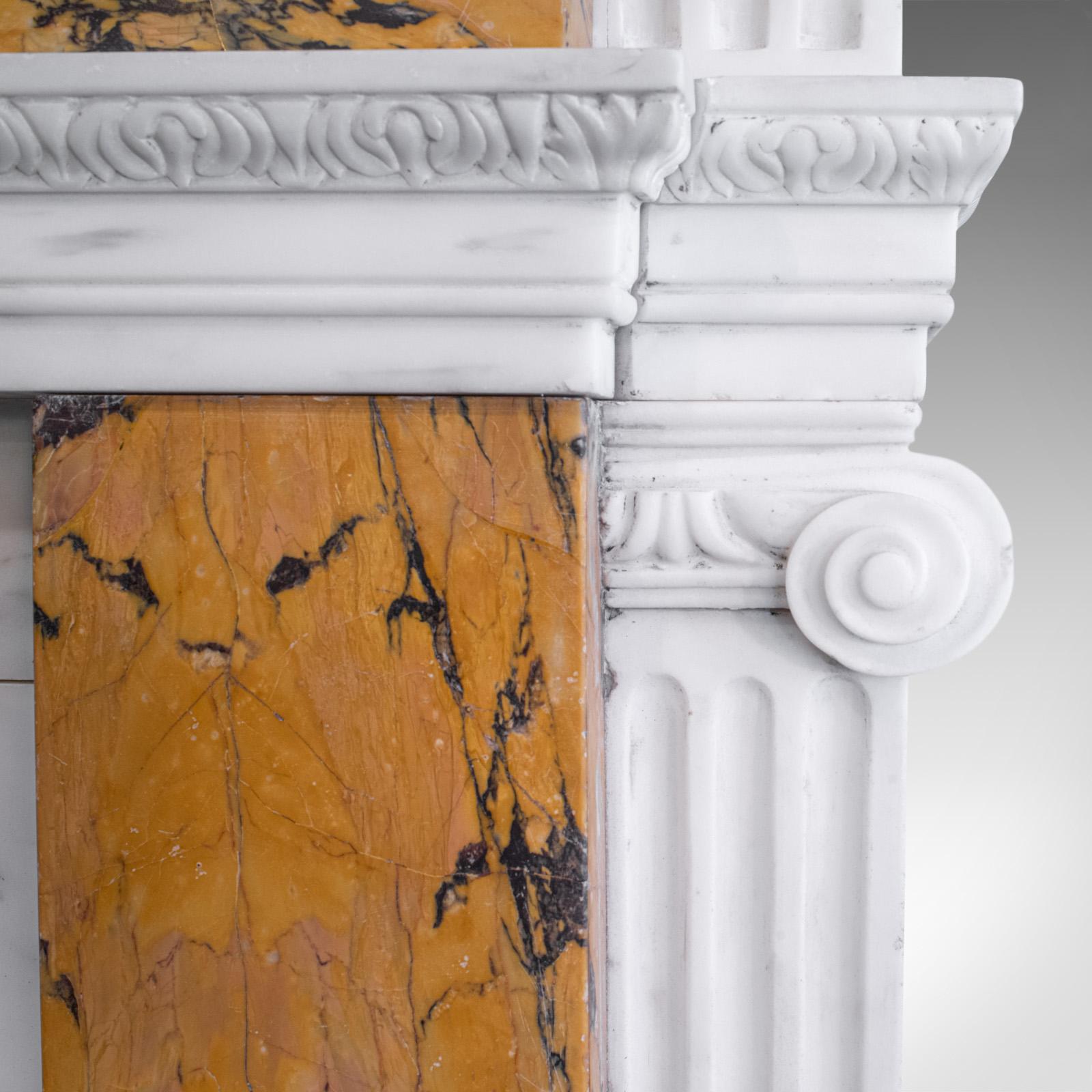 Georgian Revival Marble Fireplace, English, Fire Surround, Dominic Hurley For Sale 5