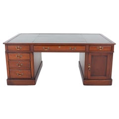 Georgian Revival Partners Desk Mahogany 1860