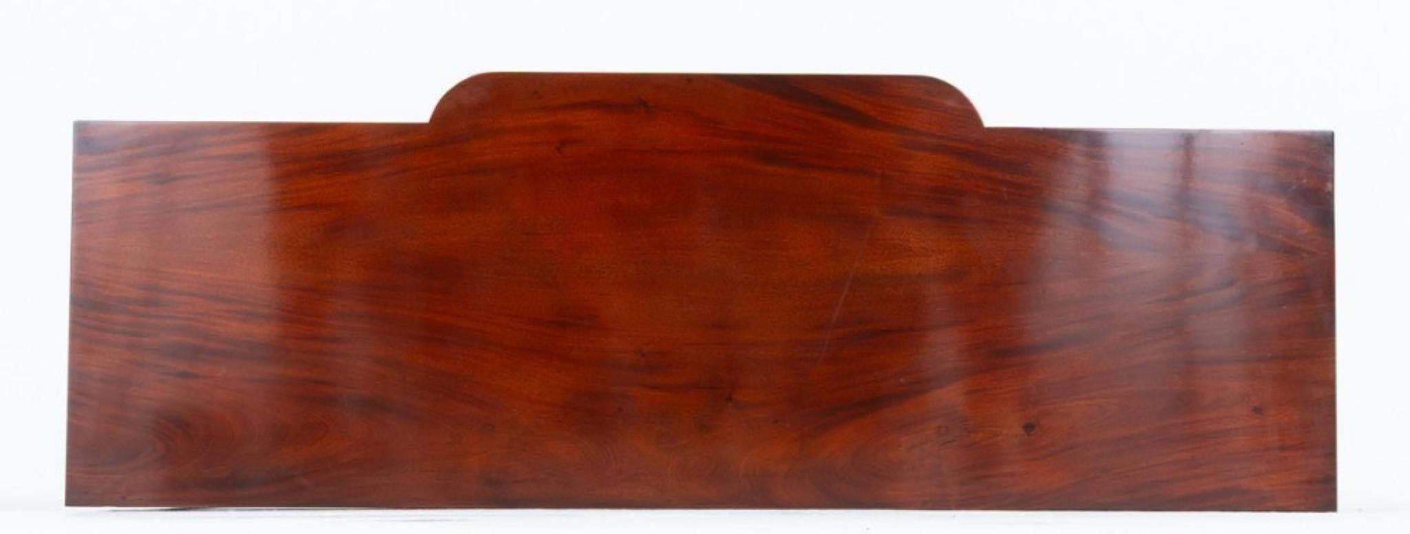 Georgian Revival Server Sideboard Mahogany Hobbs and Co London For Sale 2