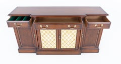 Georgian Revival Sideboard Breakfront Walnut Server