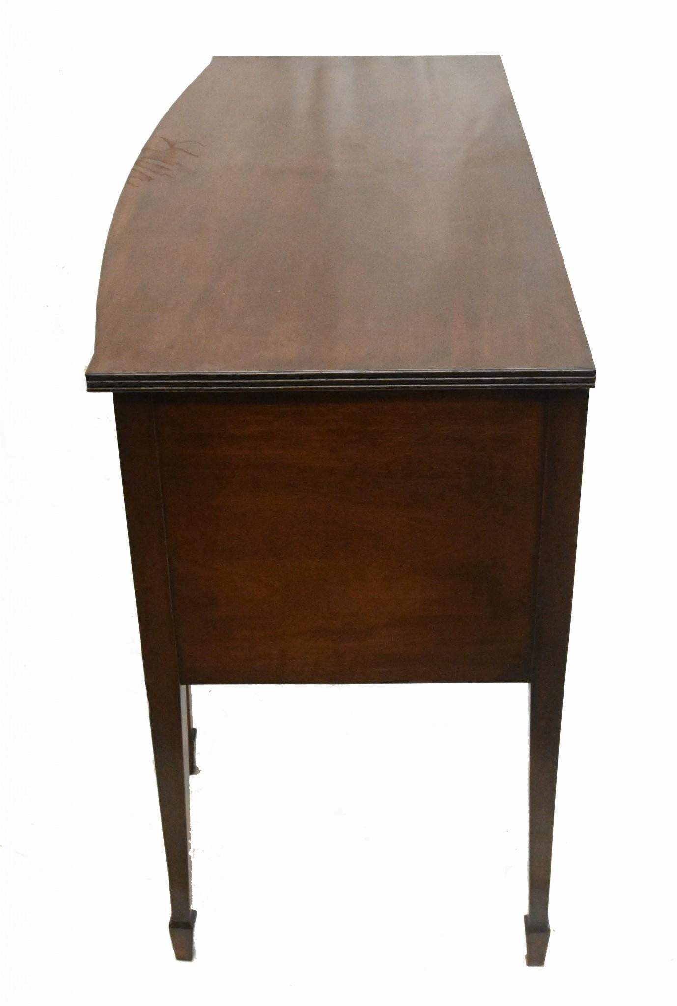 Late 19th Century Georgian Revival Sideboard Mahogany 1890 For Sale