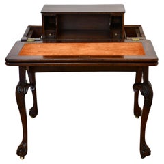 Used Georgian Revival Transforming Desk and Games Table